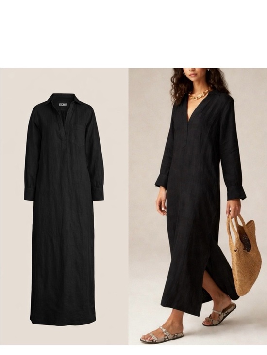 J. Crew Dresses & Skirts - J. Crew Bungalo Linen Maxi Dress